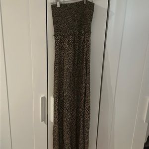 Forever 21 Leopard Print Maxi Dress
